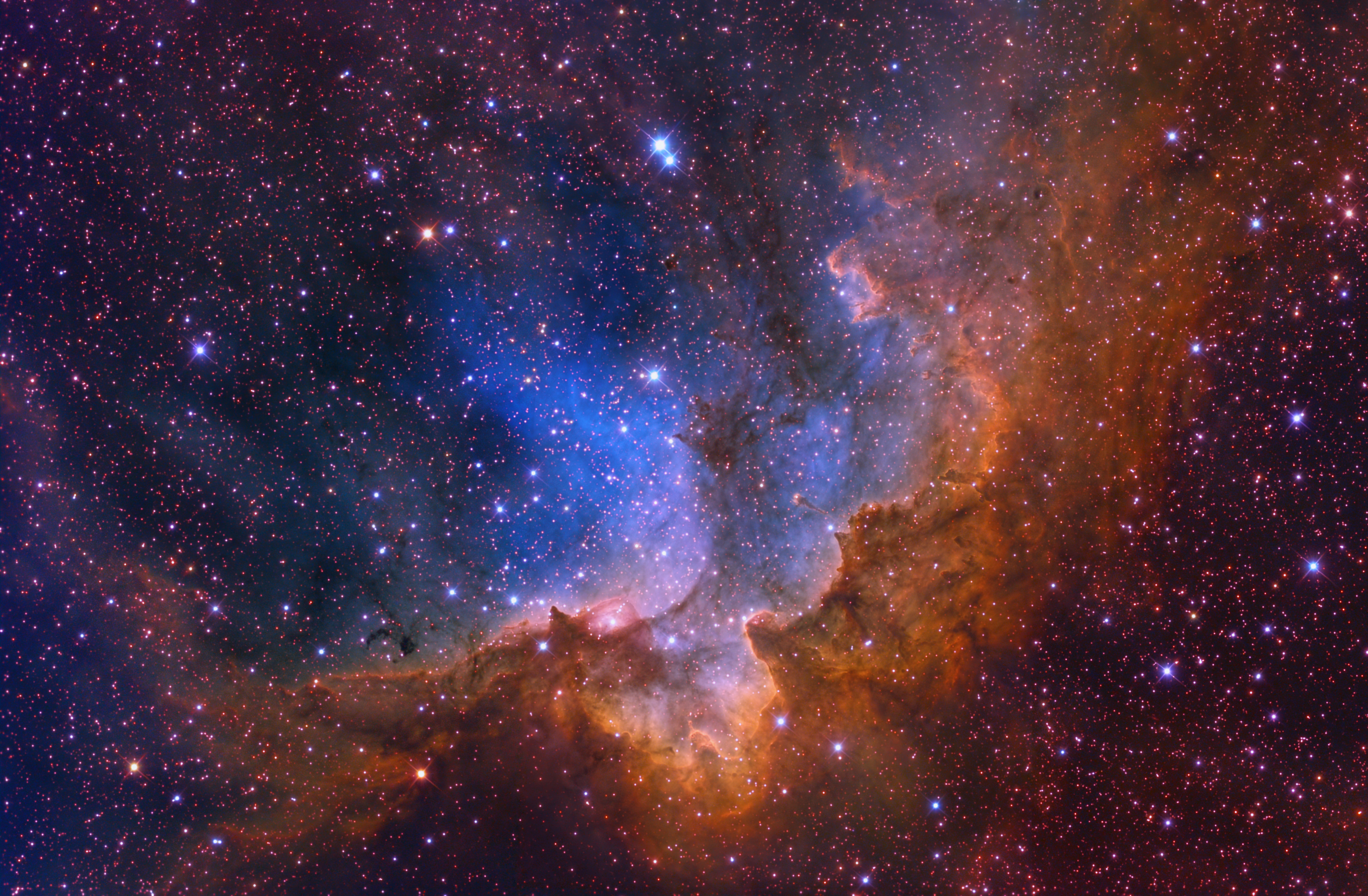 NGC7380 Wizard by Ken Crawford