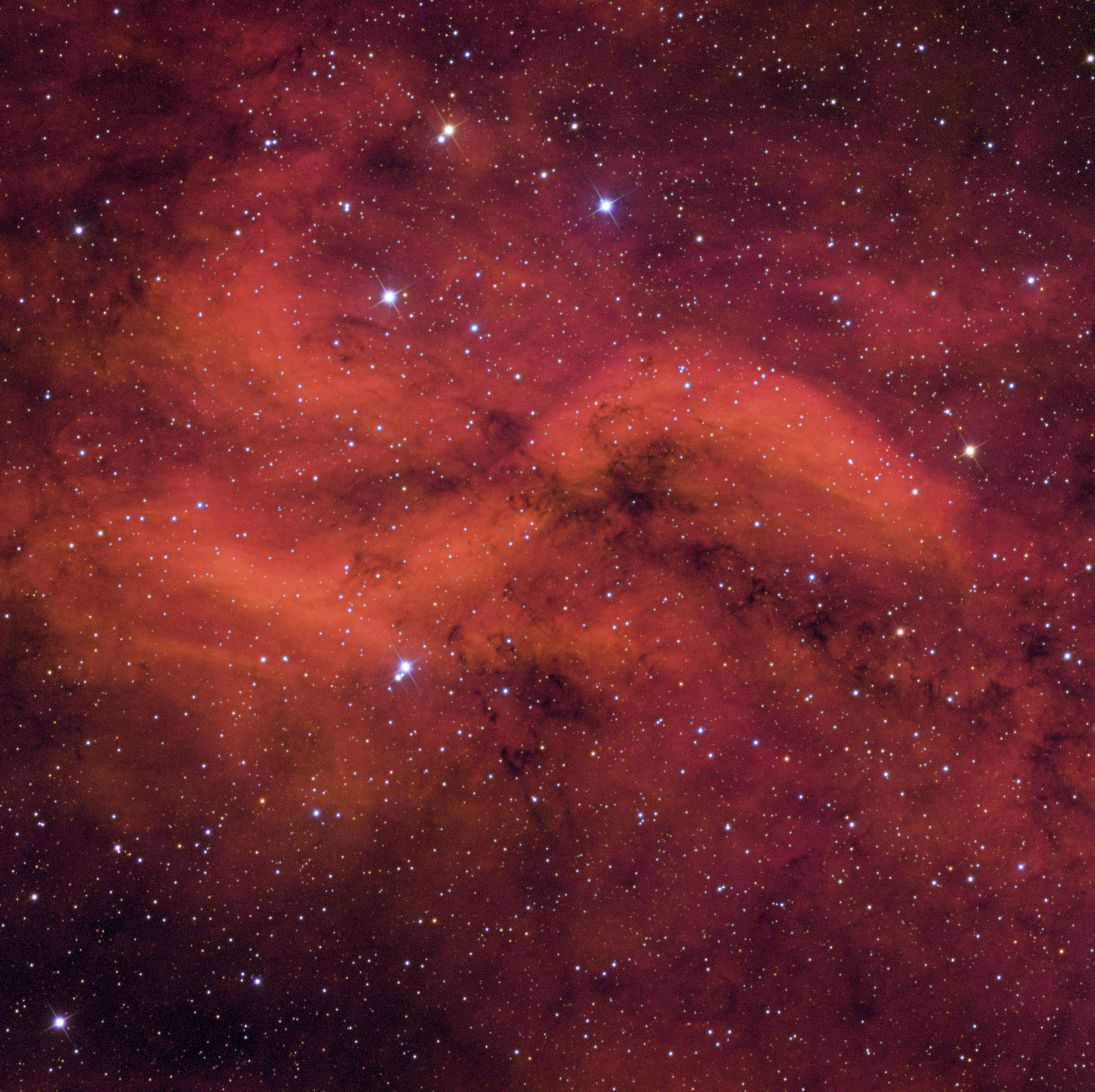 Propeller Nebula by Ken Crawford